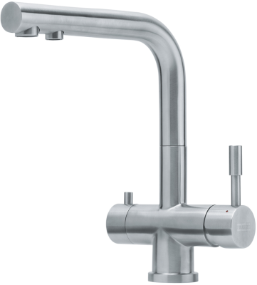 Franke Atlas Clear water, смеситель, нержавеющая сталь