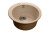 GranFest RONDO GF-R-480, мойка, мрамор, топаз Детальное фото товара: GranFest RONDO GF-R-480, мойка, мрамор, топаз