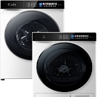 LEX стирка LWM10012WBlIThD + сушка LDM12WBlThD + соед.эл LWM01W shelf
