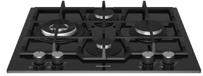 Детальное фото товара: Hotpoint HGS 62FD/BK газовая поверхность