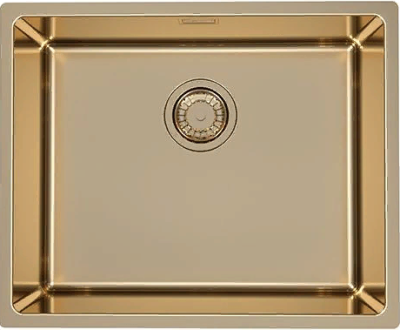 ALVEUS KOMBINO 50 MONARCH BRONZE SAT-90, мойка, нерж. сталь, бронза (в компл. с выпуском без сифона)