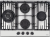 DeLonghi GABRIELLA 6GW IM Детальное фото товара: DeLonghi GABRIELLA 6GW IM газовая поверхность