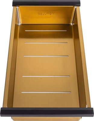 Детальное фото товара: Paulmark NEXT-MULTI SINK 54 UNI, мойка, нержавеющая сталь, брашированное золото