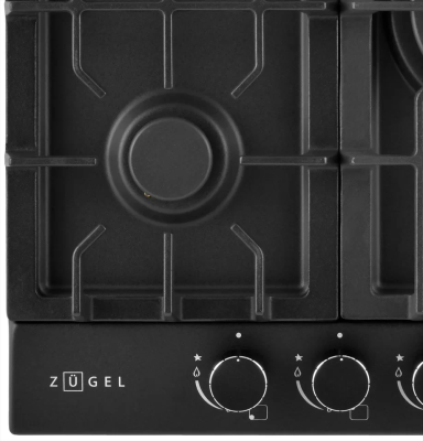 Детальное фото товара: ZUGEL ZGH450B газовая поверхность