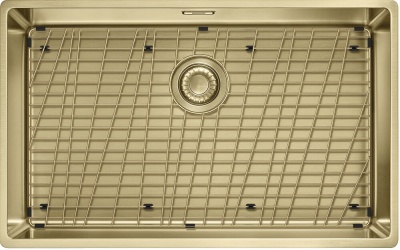 Детальное фото товара: Franke BXM 210/110-68 F-INOX, мойка, нержавеющая сталь, золото