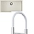 Фото товара: Omoikiri Tedori 66-U-WH + Kanto-2 Plus-SB BN-WH белый